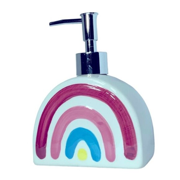 Matt & Maddie Rainbow Soap Dispenser Midnight Unicorn Ceramic Collection Any Age - Picture 4 of 16